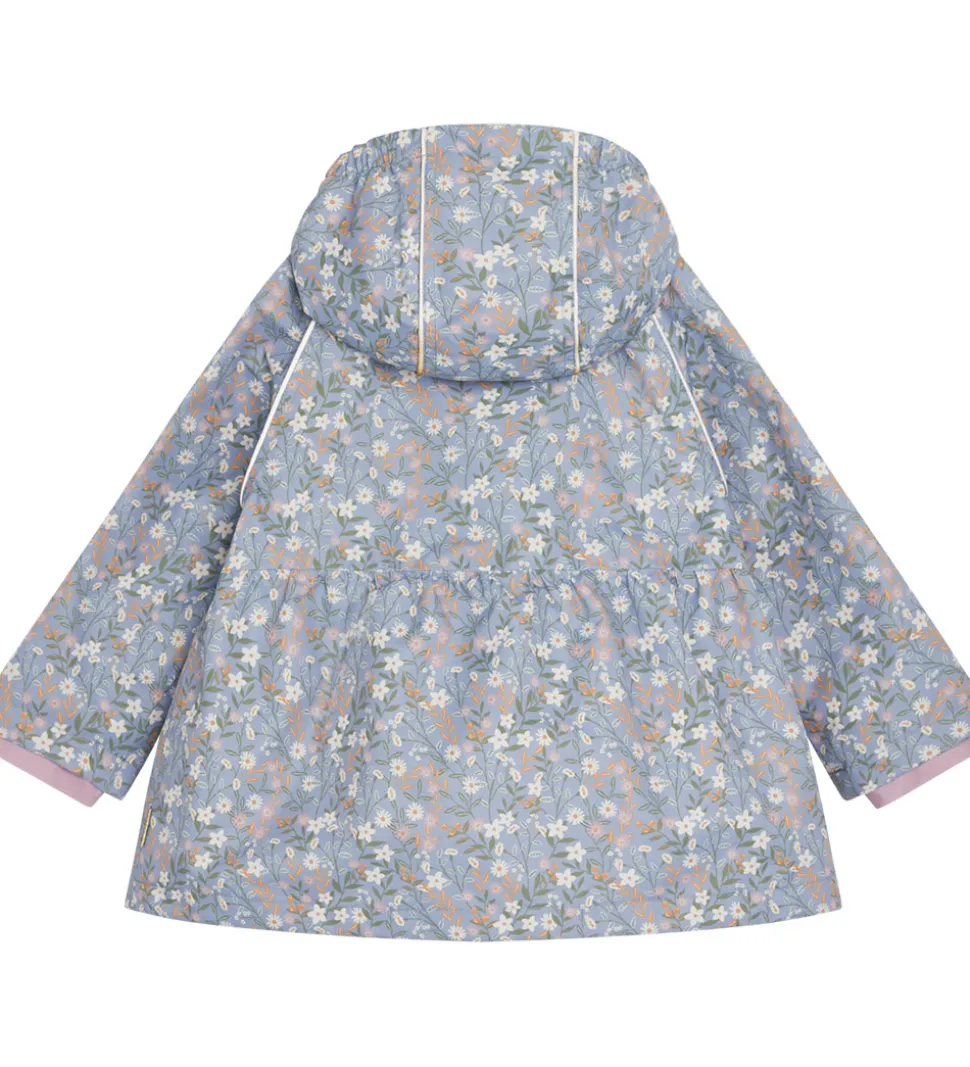 Hust and Claire Sommerjakke - HCObia - Blue Flint m. Blomster