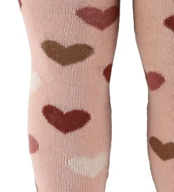 Hust and Claire Strømpebukser - HCFrankie - Adobe Rose m. Hjerte