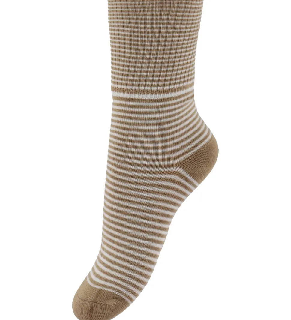 Hust and Claire Strømper - Bambus - 3-pak - HCFuxie - Warm Sand