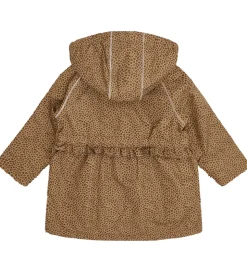 Hust and Claire Vinterjakke - HCObia - Wood Smoke m. Leopard