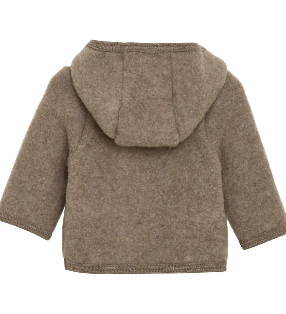 Huttelihut Cardigan - Uldfleece - Savannah Melange