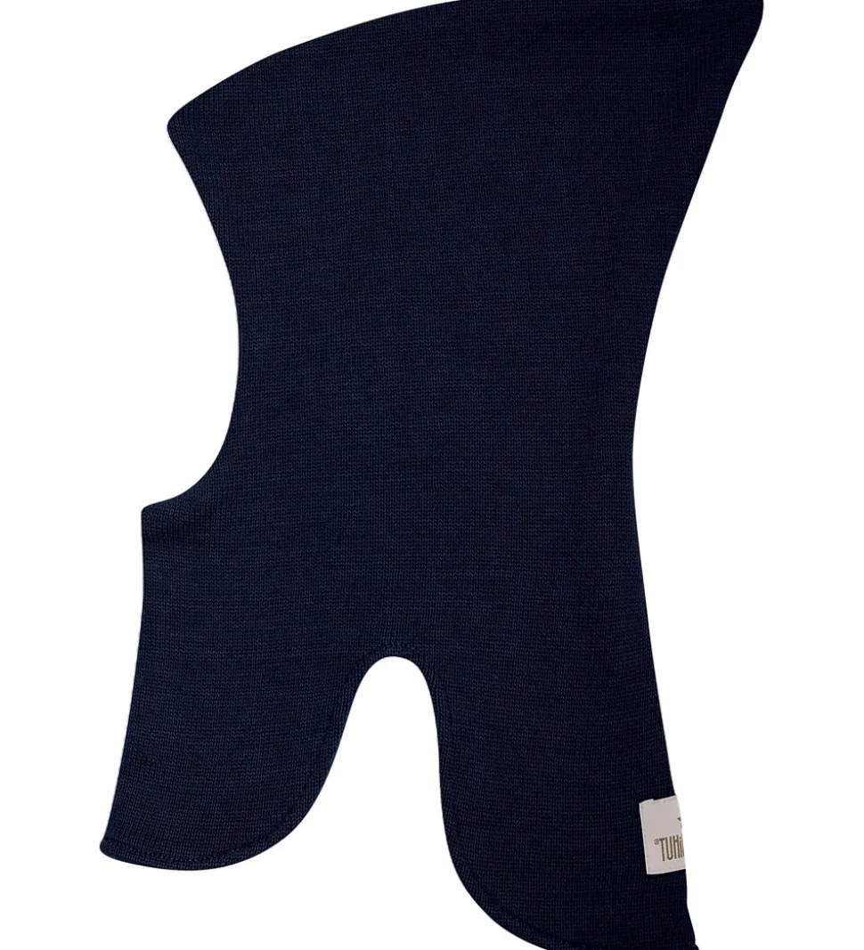 Huttelihut Elefanthue - 2-lags - Uld - Strik - Dark Navy
