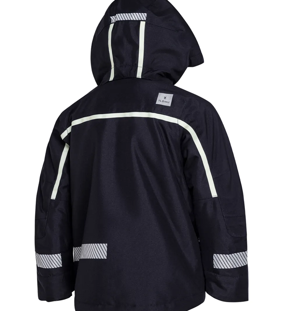 ILDHU Vinterjakke - Norly - Navy m. Selvlysende Reflekser