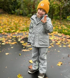 ILDHU Vinterjakke - Norly - Light Grey m. Selvlysende Reflekser