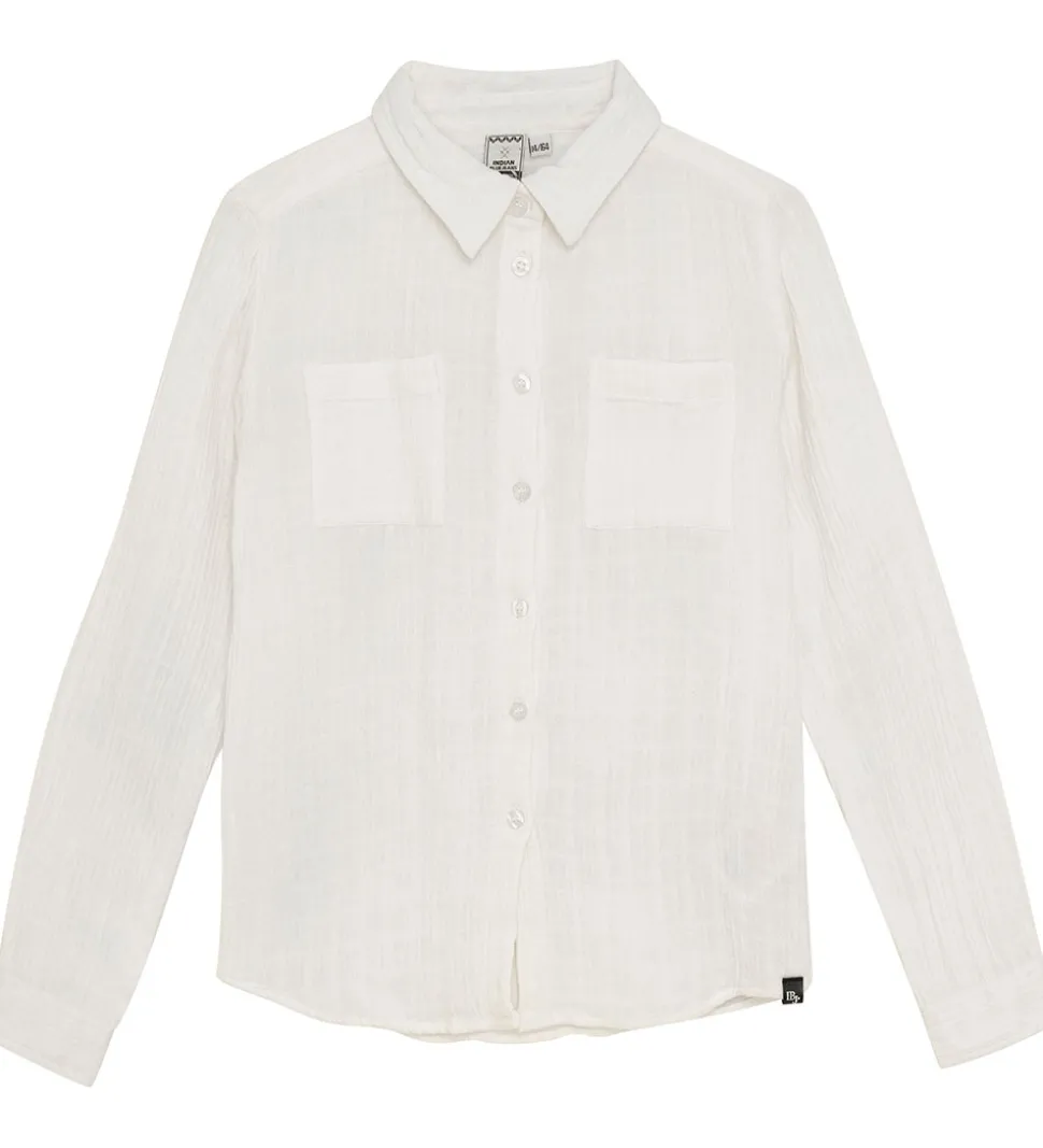 Indian Blue Jeans Skjorte - Bright White
