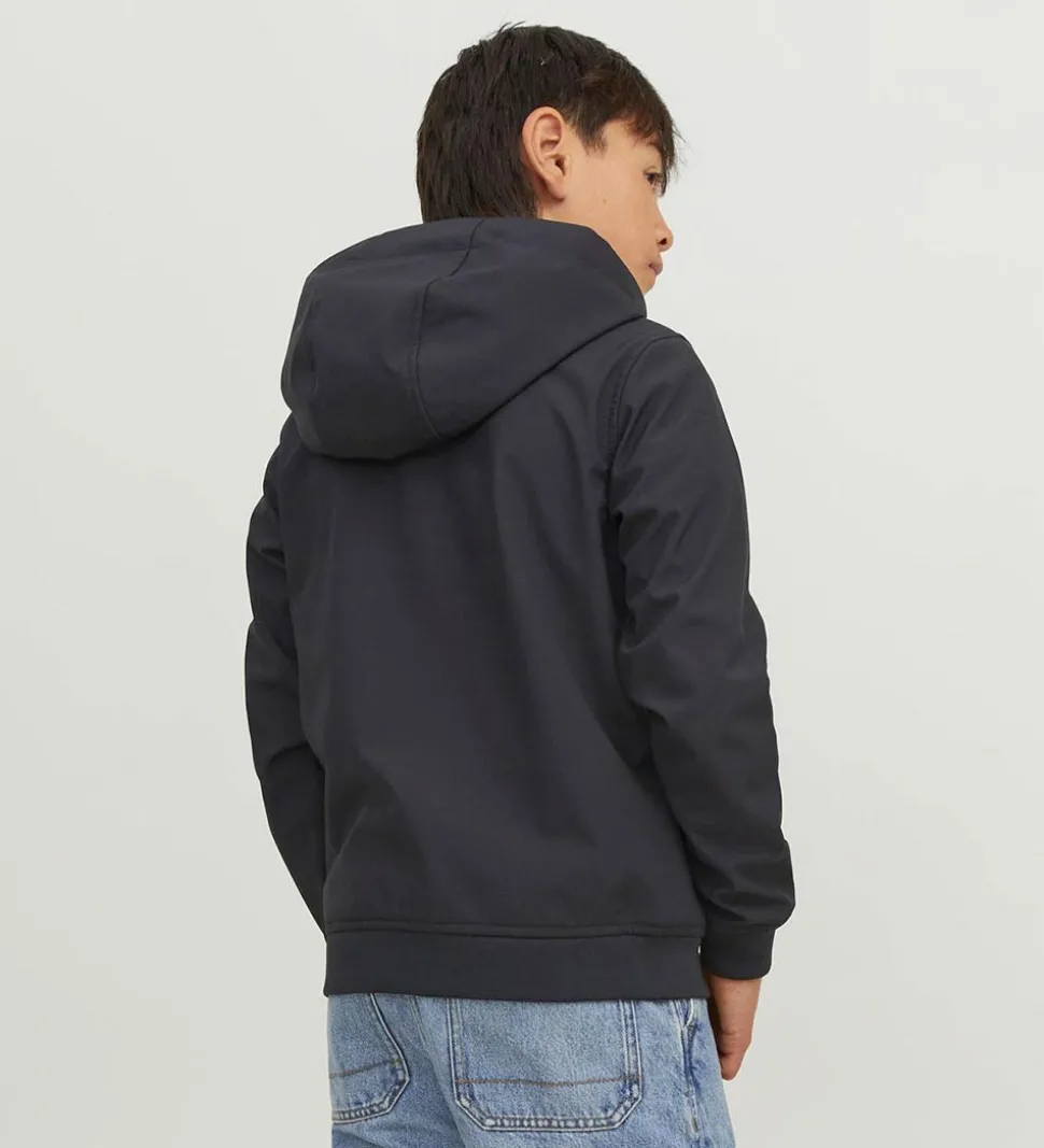 Jack & Jones Softshelljakke m. Fleece - Noos - Sort