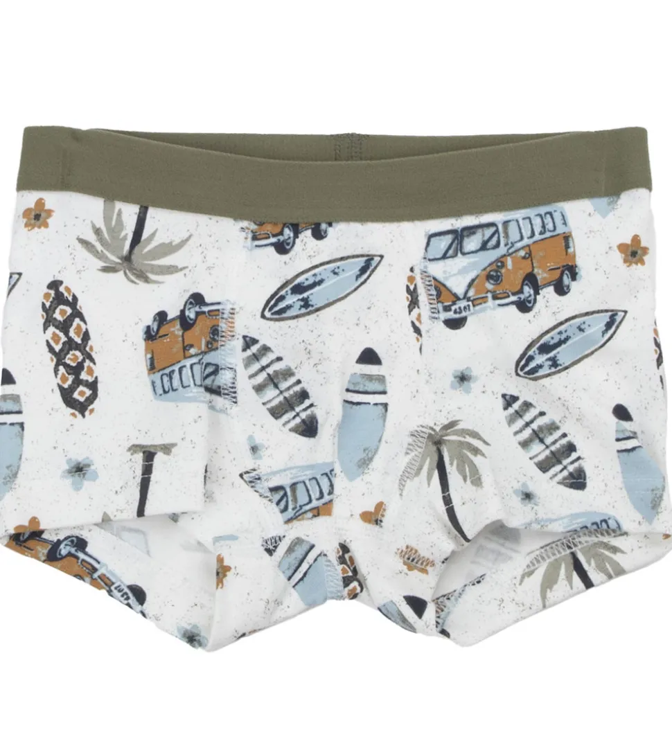 Joha Boxershorts - Off White m. Print