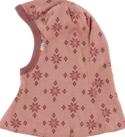 Joha Elefanthue - 2-lags - Uld/Bomuld - Rose m. Snefnug