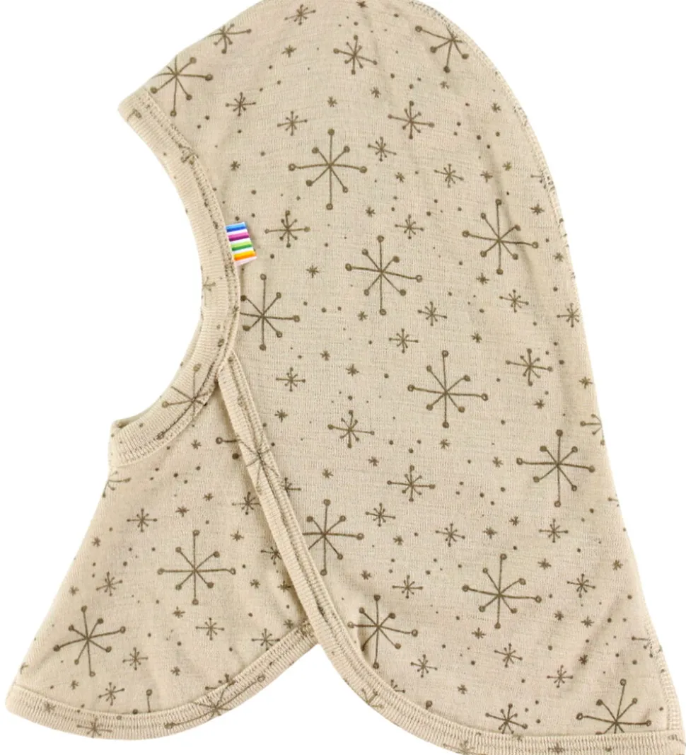 Joha Elefanthue - Uld - 2-lags - Beige m. Stjerner