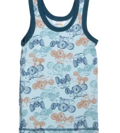 Joha Undertrøje - Viskose/Bambus - Blå m. ATV