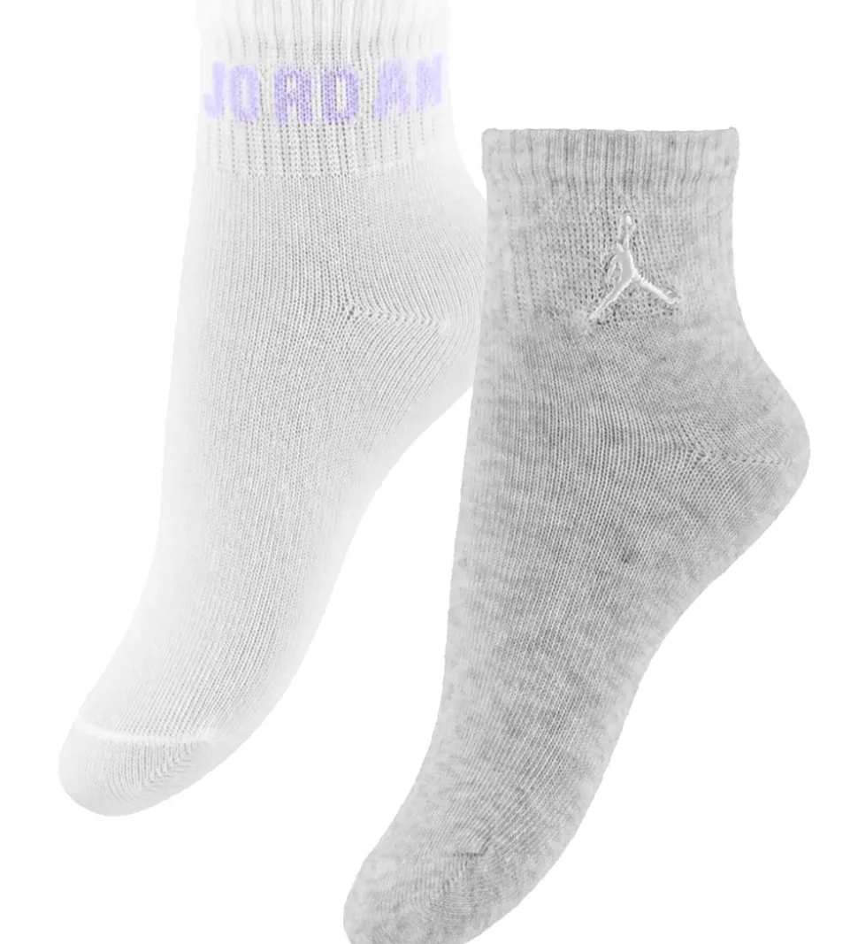 Jordan Ankelstrømper - 6-pak - Pink Foam