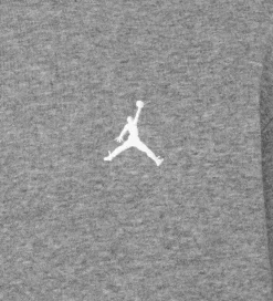 Jordan Hættetrøje - Carbon Heather m. Logo