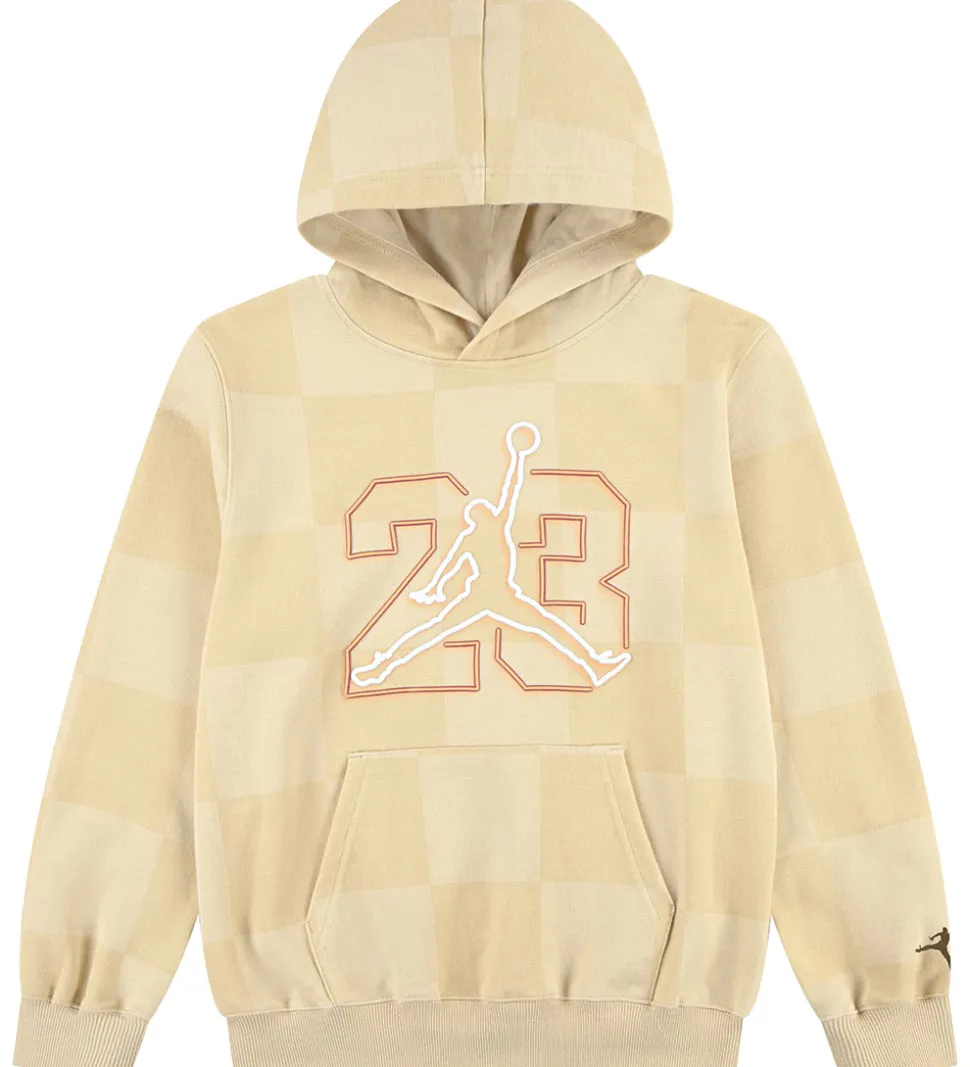 Jordan Hættetrøje - Sesame m. Logo