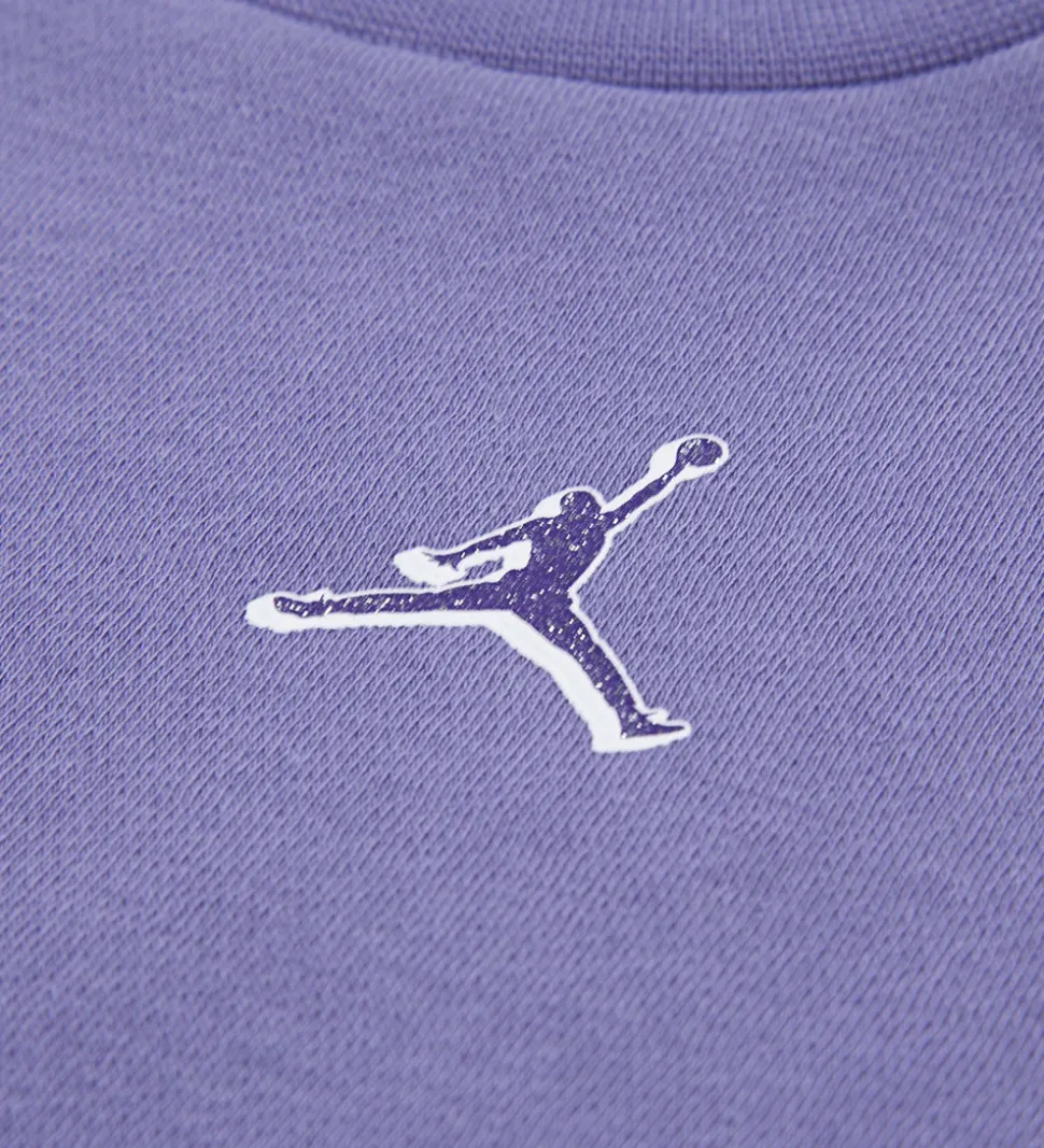 Jordan Sweatsæt - Sort/Lilla