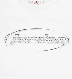 Jordan T-shirt - Hvid m. Sølv