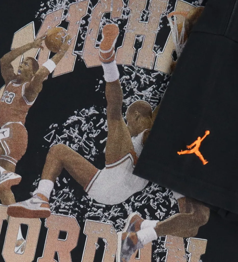 Jordan T-shirt - Sort m. Print