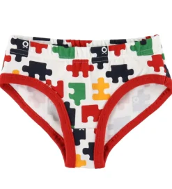 Katvig Undertøj - Hvid m. Puslespil