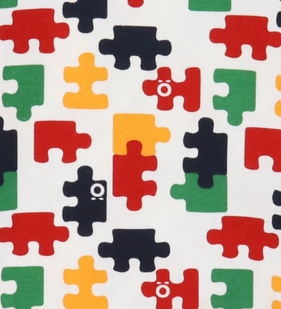 Katvig Undertøj - Hvid m. Puslespil