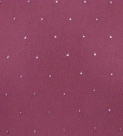 Kids Only Bluse - KogJada - Mesh - Rose Wine/Dtm Rhinestones