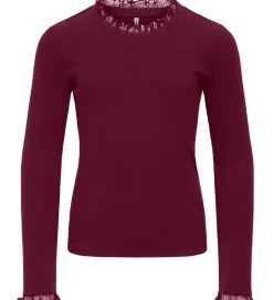 Kids Only Bluse - Rib - KogLeslie - Cabernet