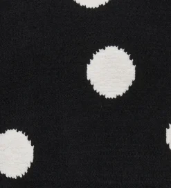 Kids Only Bluse - Strik - KogSus - Black/ Egret/ Polka Dot Assym