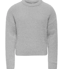 Kids Only Bluse - Strik - KogPiumo - Silver Glitter