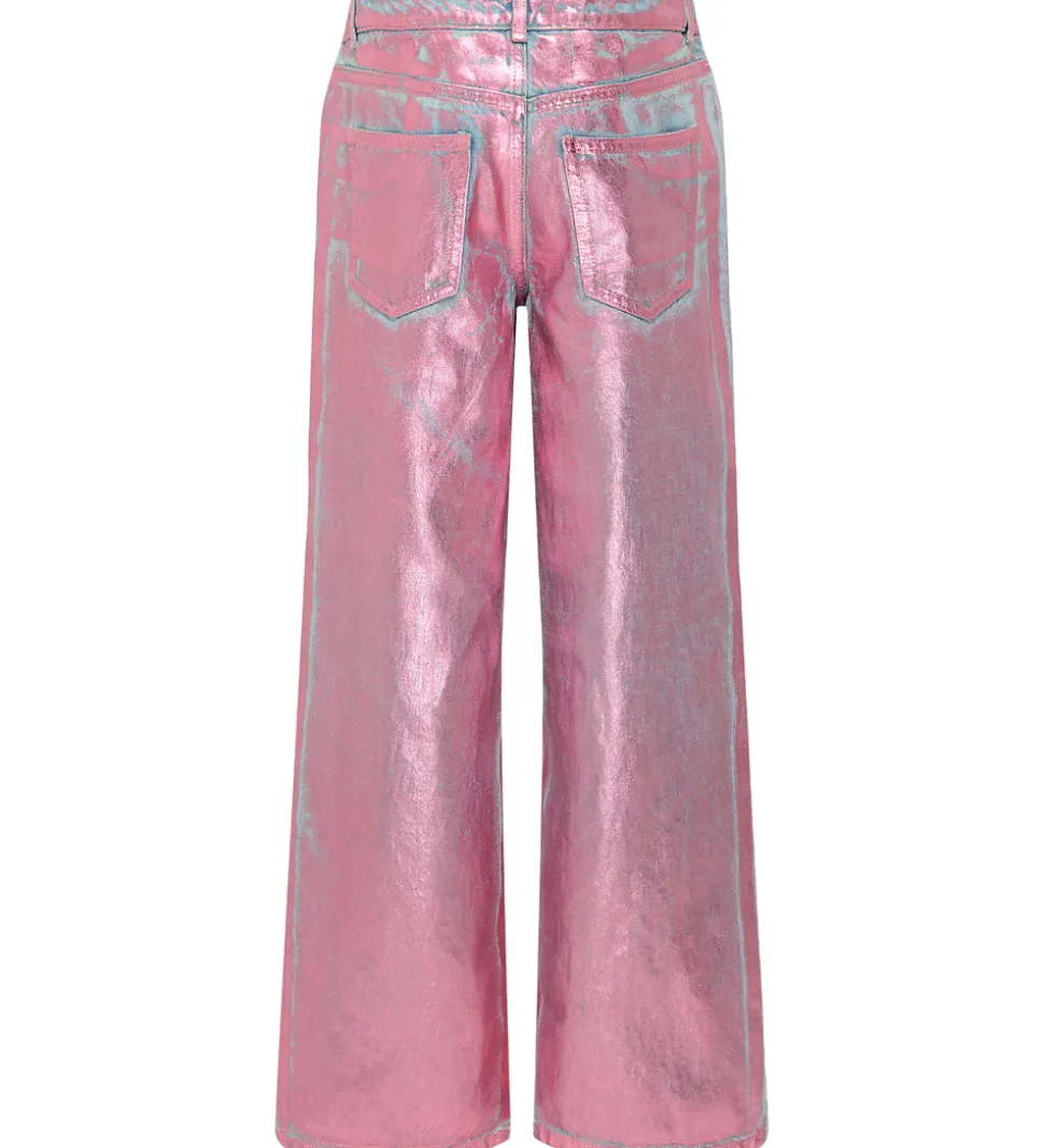 Kids Only Jeans - KogCobain - Wide - Light Blue Denim/Pink Foil