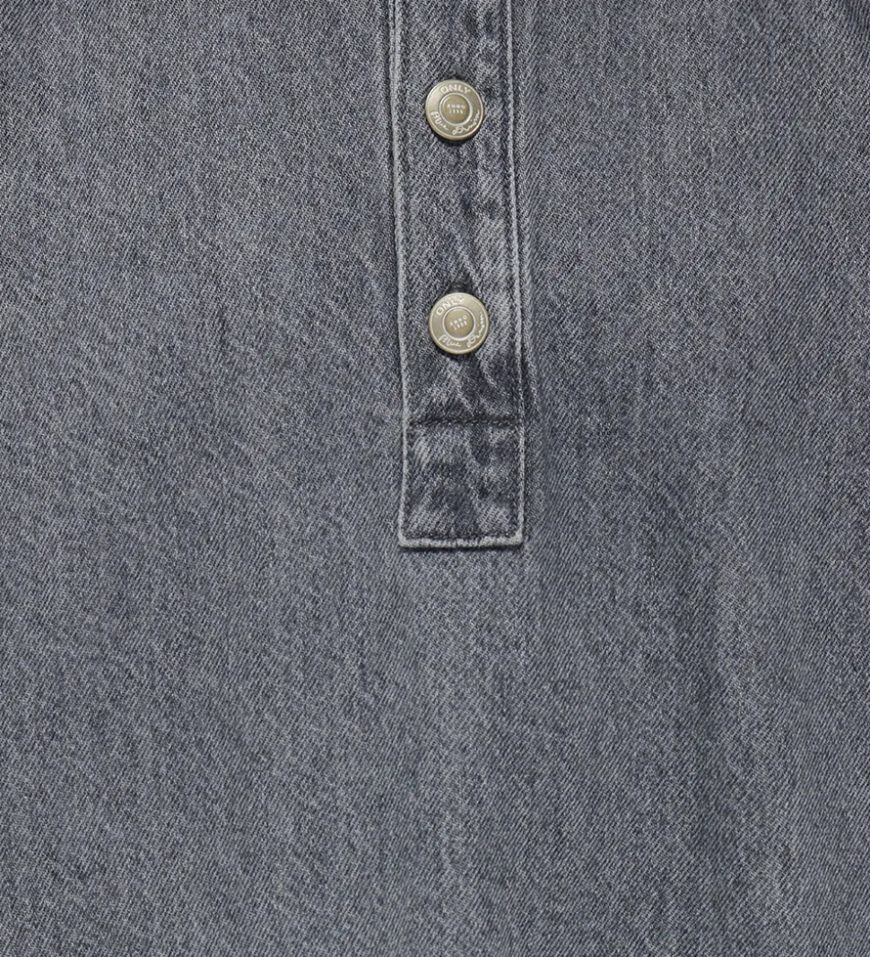 Kids Only Kjole - Denim - KogGry - Grå