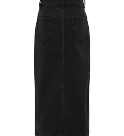 Kids Only Nederdel - Denim - Midi - KogSiri - Washed Black