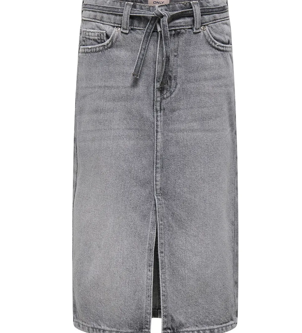 Kids Only Nederdel - KogGianna - Medium Grey Denim