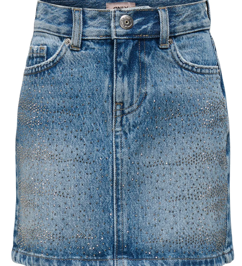 Kids Only Nederdel - KogStella - Light Blue Denim