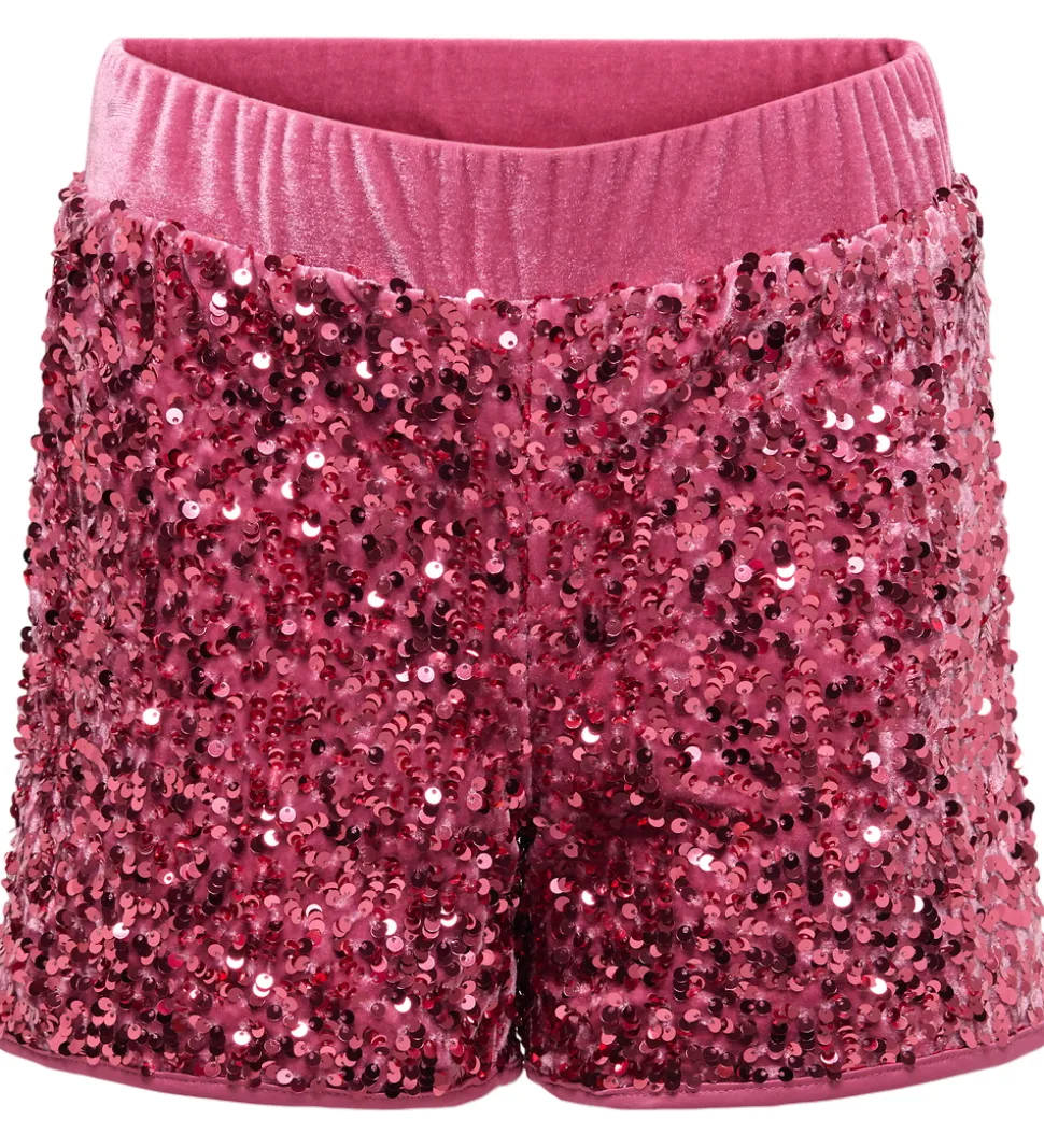 Kids Only Shorts - KogConfidence - Rose Wine m. Palietter
