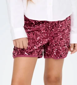 Kids Only Shorts - KogConfidence - Rose Wine m. Palietter