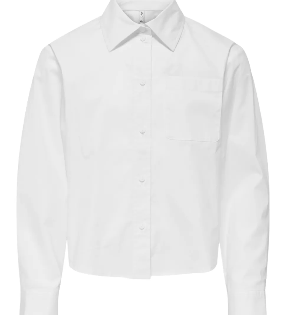 Kids Only Skjorte - KogFreddy - Bright White