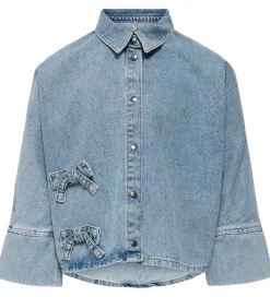 Kids Only Skjorte - KogGrace - Light Blue Denim