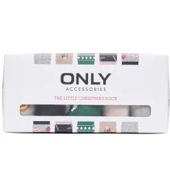 Kids Only Strømper - 5-pak - KogChristmas - Light Grey Melange/S