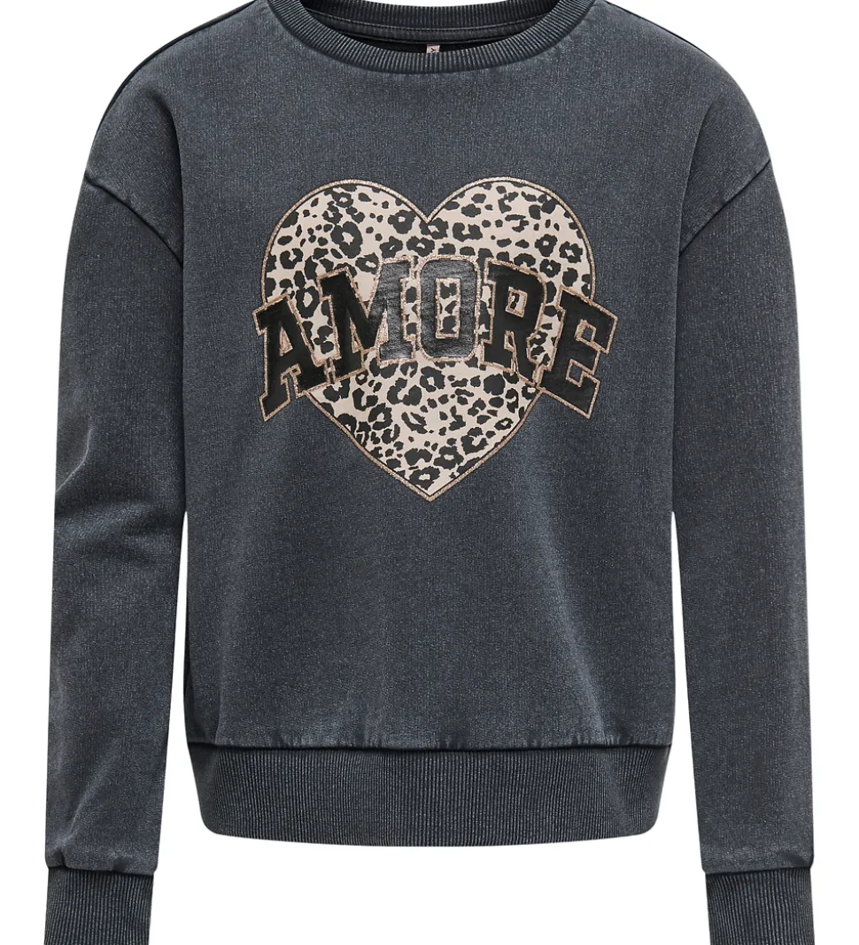 Kids Only Sweatshirt - Noos - KogRuna - Phantom/Amore/Leo