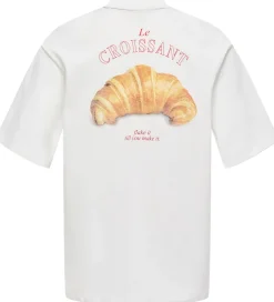 Kids Only T-shirt - KogBabette - Cloud Dancer/Croissant