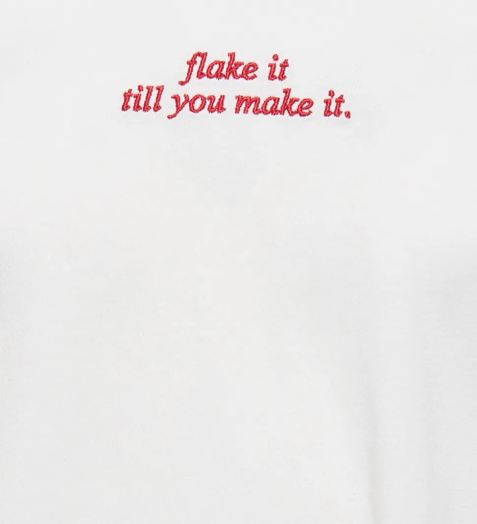 Kids Only T-shirt - KogBabette - Cloud Dancer/Croissant