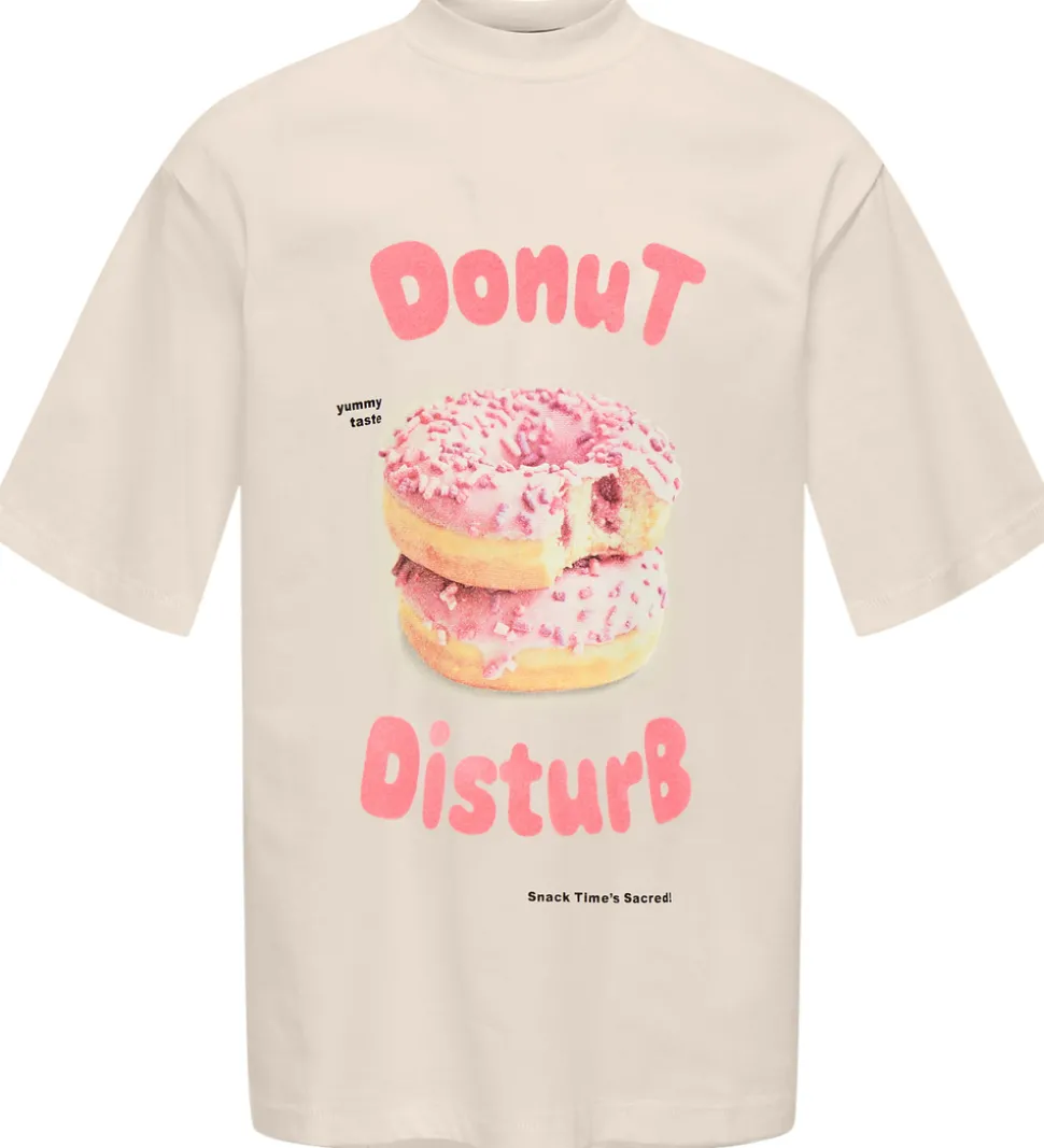 Kids Only T-shirt - KogBabette - Birch/Donut