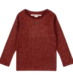 Konges Sløjd Bluse - Roli - Red Dahlia m. Glimmer