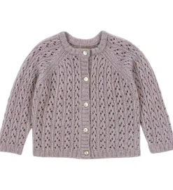 Konges Sløjd Cardigan - Uld - Strik - Isa - Lavender Mist