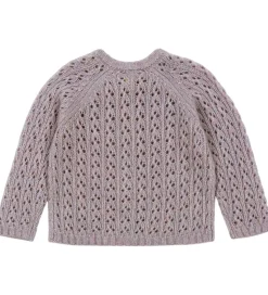 Konges Sløjd Cardigan - Uld - Strik - Isa - Lavender Mist