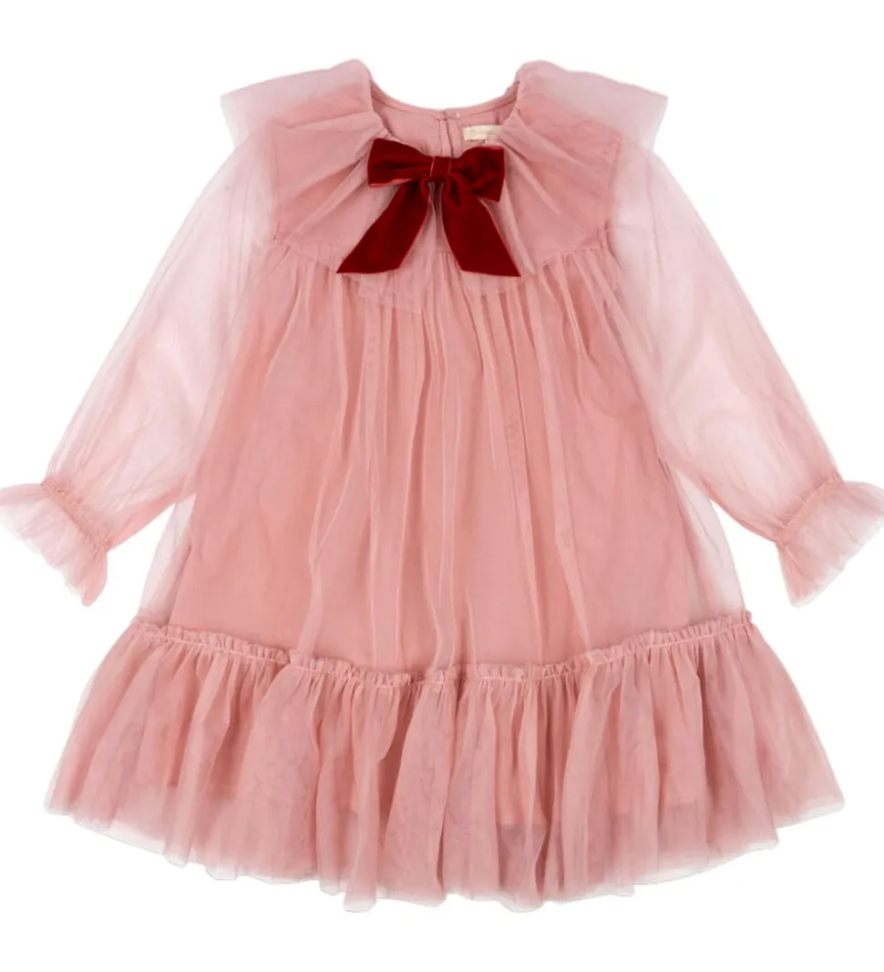 Konges Sløjd Tylkjole - Bow - Mellow Rose