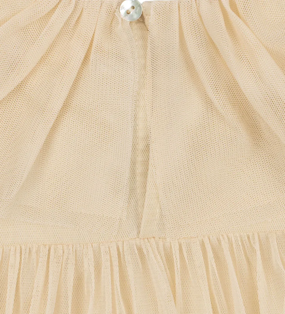 Konges Sløjd Tylkjole - Bow - Parchment