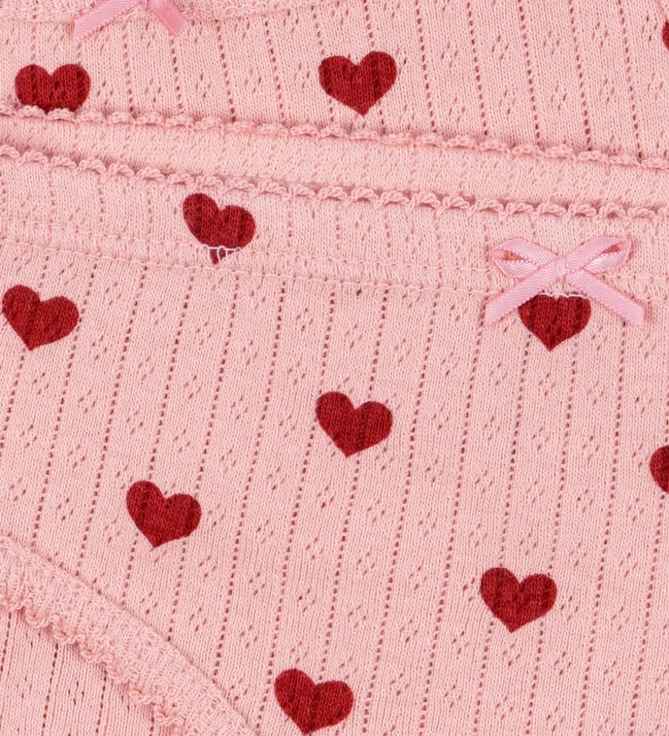 Konges Sløjd Undertøj - Minnie - Amour Rouge m. Hulmønster