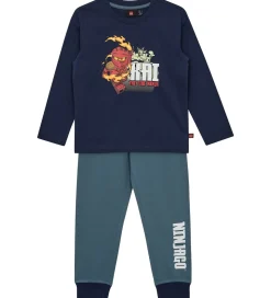 LEGO® Wear Ninjago Nattøj - 2-Delt - LwAgan - Glow In The Dark