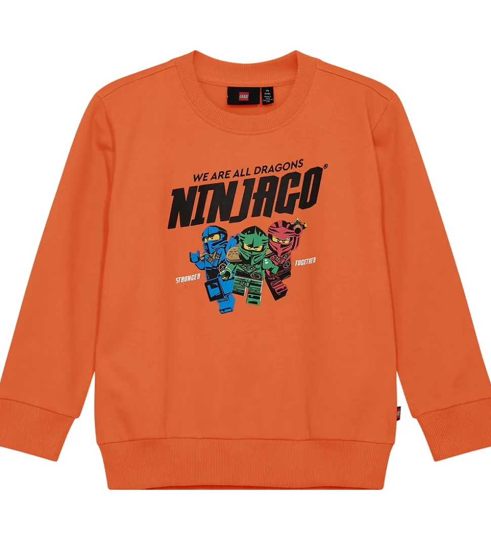LEGO® Wear Ninjago Sweatshirt - LwSaku - Orange