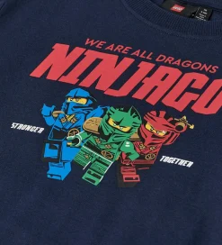 LEGO® Wear Ninjago Sweatshirt - LwSaku - Mørkeblå