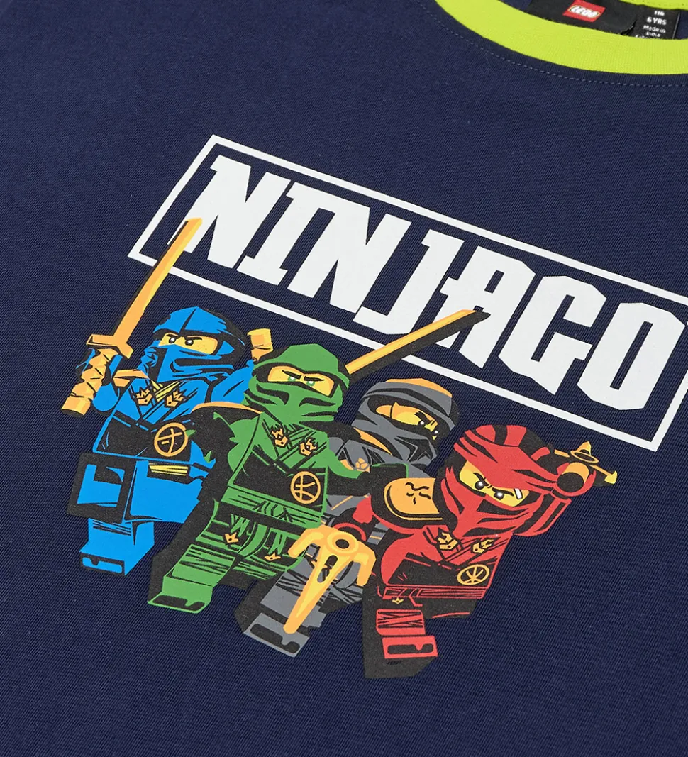 LEGO® Wear Ninjago T-shirt - 2-pak - LwTaffy - Blå/Grøn
